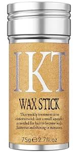 AnWoor Hair Wax Stick, Styling Wax for Smooth Wigs, Slick Stick for Hair Non-greasy Styling Hair Pomade Stick for Flyaways Edge & Frizz Hair - 2.7 Oz