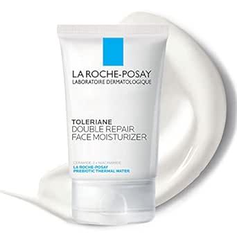 La Roche-Posay Toleriane Double Repair Face Moisturizer | Daily Moisturizer Face Cream with Ceramide and Niacinamide for All Skin Types | Oil Free | Fragrance Free